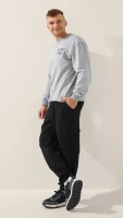 Спортивні штани карго чоловічі LAWA MBC02383 M Чорний shop (2000999301131)  Фото №2