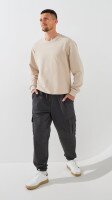 Спортивні штани карго чоловічі LAWA MBC02383 S Графітовий shop (2000999527821)  Фото №0