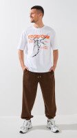 Спортивні штани однотонні чоловічі LAWA K-MBC02336 S Коричневий shop (2000999393969)  Фото №0