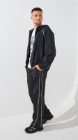 Спортивні штани однотонні чоловічі LAWA MBC00270 S Чорний shop (2000999547478)  Фото №1