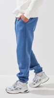 Спортивні штани однотонні чоловічі LAWA MBC02307 M Сіро-синій shop (2000999479564)  Фото №2