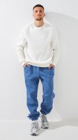 Спортивні штани однотонні чоловічі LAWA MBC02307 M Сіро-синій shop (2000999479564)  Фото №0