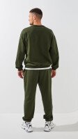 Спортивні штани однотонні чоловічі LAWA MBC02320 2XL Оливковий shop (2000999531385)  Фото №3