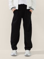 Спортивні штани однотонні для дівчинки LAWA GBC02366 146 см Чорний shop (2000999539862)