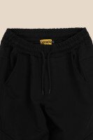 Спортивні штани однотонні для хлопчика LAWA BBC02322 134 см Чорний shop (2000991035881)  Фото №3