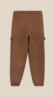 Спортивні штани однотонні для хлопчика LAWA BBC02338 152 см Кавовий shop (2888000026477)  Фото №4