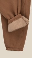 Спортивні штани однотонні для хлопчика LAWA BBC02338 152 см Кавовий shop (2888000026477)  Фото №1
