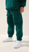 Спортивні штани однотонні для хлопчика LAWA BBC02338 146 см Смарагдовий shop (2888000026521)  Фото №1