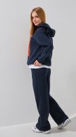 Спортивні штани палаццо для дівчинки LAWA GBC02316 134 см Графітовий shop (2000999356889)  Фото №3