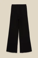 Спортивні штани палаццо жіночі LAWA WBC02378 5XL Чорний shop (2000999463259)  Фото №3