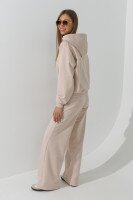 Спортивні штани палаццо жіночі LAWA WBC02378 XS Світло-бежевий shop (2000990527110)  Фото №1