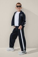 Спортивні штани прямі для хлопчика LAWA K-BTC02301 134 см Темно-синій shop (2000999141331)  Фото №1