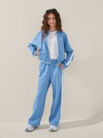 Спортивний костюм бомбер+штани для дівчинки LAWA P-GB02345 146 см Блакитно-молочний shop (2000999542572)