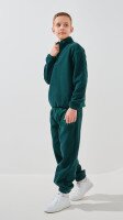 Спортивний костюм кофта+штани для хлопчика LAWA BBC02342 140 см Темно-зелений shop (2000999379239)  Фото №0