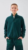 Спортивний костюм кофта+штани для хлопчика LAWA BBC02342 140 см Темно-зелений shop (2000999379239)  Фото №1