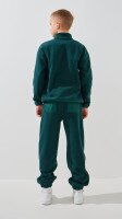 Спортивний костюм кофта+штани для хлопчика LAWA BBC02342 140 см Темно-зелений shop (2000999379239)  Фото №4