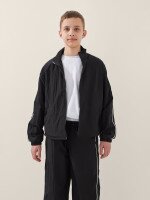 Спортивний костюм толстовка+штани для хлопчика LAWA BBC02350 140 см Чорний shop (2000999567131)  Фото №1