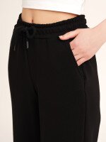 Спортивні штани палаццо жіночі LAWA WBC02378 XS Чорний shop (2000990479518)  Фото №3
