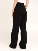 Спортивні штани палаццо жіночі LAWA WBC02378 XS Чорний shop (2000990479518)  Фото №2