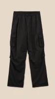 Штани кежуал карго чоловічі LAWA MTC02320 S Чорний shop (2000999529153)