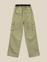 Штани кежуал однотонні жіночі LAWA WTC02483 L Хакі shop (2000999639050)  Фото №1
