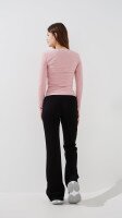 Штани кльош однотонні жіночі LAWA WBC02502 S Чорний shop (2000999478055)  Фото №3