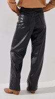 Штани прямі однотонні жіночі LAWA WTC02422 S Чорний shop (2888000018304)  Фото №2
