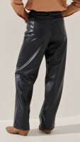 Штани прямі однотонні жіночі LAWA WTC02422 M Чорний shop (2888000018311)  Фото №2