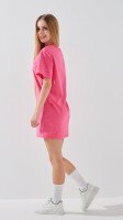 Сукня-футболка однотонна для дівчинки LAWA GBC02346 134 см Рожевий shop (2000999323416)  Фото №2
