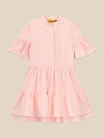 Сукня однотонна для дівчинки LAWA GTC02330 128 см Рожевий shop (2000999655128)