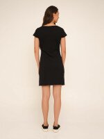 Сукня однотонна жіноча LAWA WBC02384 M Чорний shop (2000990668189)  Фото №2