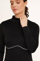 Сукня однотонна жіноча LAWA WTC02358 S Чорний shop (2000990437952)  Фото №3