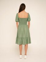 Сукня однотонна жіноча LAWA WTC02382 L Зелений shop (2000990656285)  Фото №3