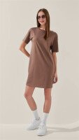 Сукня однотонна жіноча LAWA WBC02304 XS Шоколад shop (2000999196928)  Фото №3