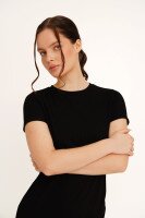 Сукня однотонна жіноча LAWA WBC02371 2XL Чорний shop (2000999152061)  Фото №0