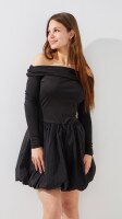 Сукня однотонна жіноча LAWA WTC02475 S Чорний shop (2000999524318)