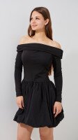 Сукня однотонна жіноча LAWA WTC02475 S Чорний shop (2000999524318)  Фото №1