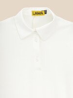 Сукня-поло однотонна жіноча LAWA WTC02496 S Молочний shop (2000999610097)  Фото №0
