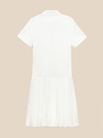 Сукня-поло однотонна жіноча LAWA WTC02496 S Молочний shop (2000999610097)  Фото №1