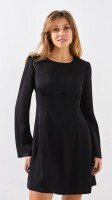Сукня вечірня однотонна жіноча LAWA WTC02456 S Чорний shop (2888000021908)  Фото №0