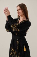 Сукня вишиванка жіноча LAWA E-WB02321 XL Чорний shop (2000999164767)  Фото №2