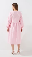 Сукня вишиванка жіноча LAWA E-WB02324 S Рожевий shop (2000999547621)  Фото №3