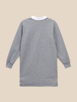 Сукня з візерунком для дівчинки LAWA GBC02368 146 см Сіро-білий shop (2000999567803)  Фото №2