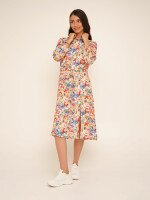 Сукня з візерунком жіноча LAWA WTC02308 XS Молочний shop (2000990665713)