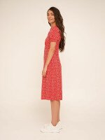 Сукня з візерунком жіноча LAWA WTC02319 S Червоний shop (2000990632128)  Фото №2
