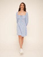 Сукня з візерунком жіноча LAWA WTC02380 M Блакитно-білий shop (2000990671028)  Фото №1