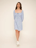 Сукня з візерунком жіноча LAWA WTC02380 XS Блакитно-білий shop (2000990671004)  Фото №1