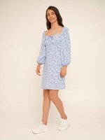 Сукня з візерунком жіноча LAWA WTC02380 M Блакитно-білий shop (2000990671028)  Фото №2