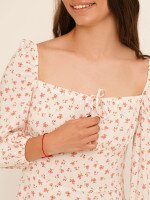 Сукня з візерунком жіноча LAWA WTC02380 L Молочно-рожевий shop (2000990675859)  Фото №0