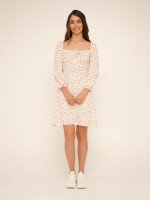 Сукня з візерунком жіноча LAWA WTC02380 L Молочно-рожевий shop (2000990675859)  Фото №2
